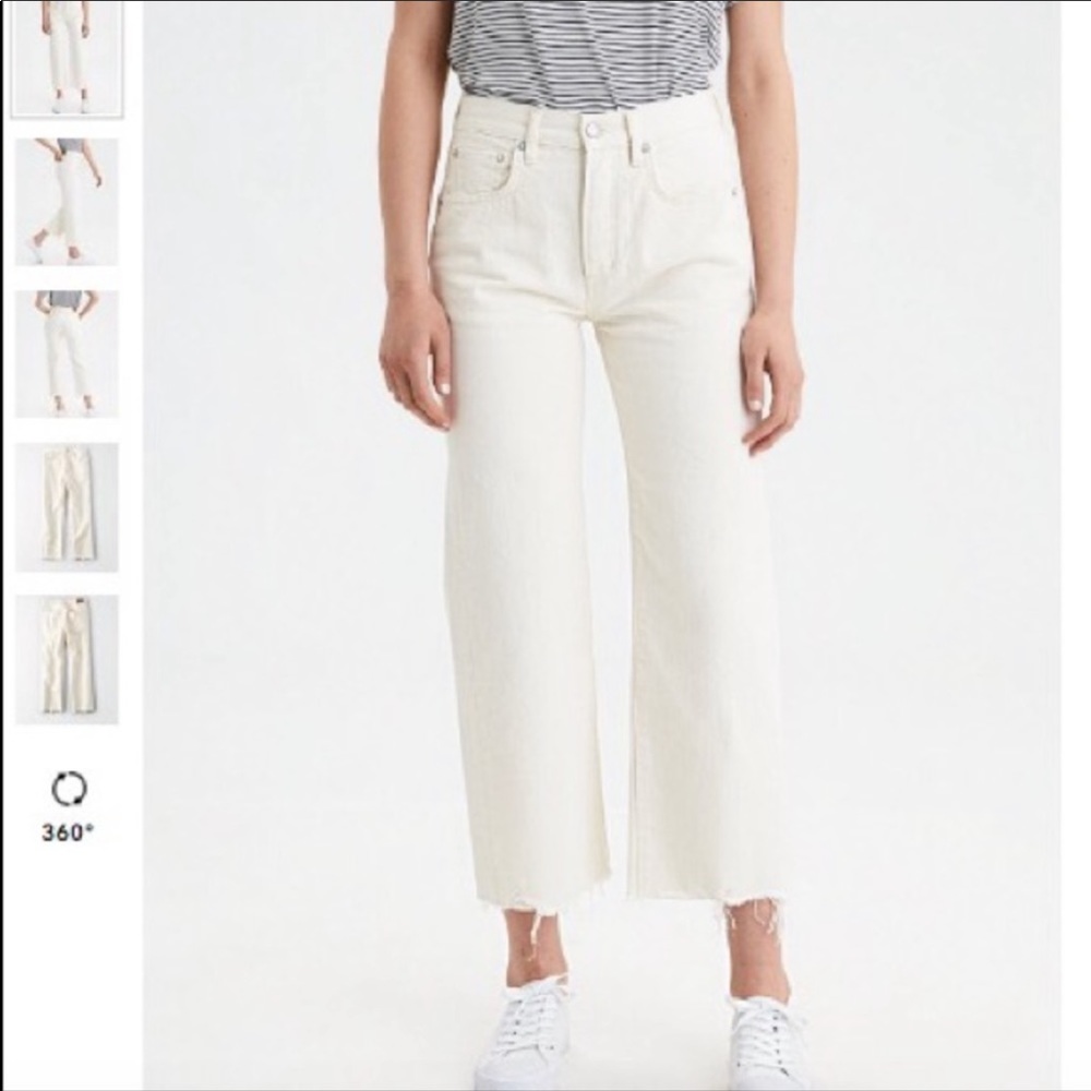 Wide Leg Crop Jeans | Size 6 | BRAND NEW